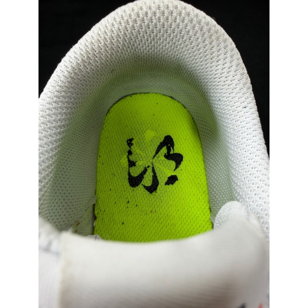 Nike Court Legacy Low White Black Mustard Yellow Canvas Trim Sneakers DH3161-100 - Picture 16 of 16